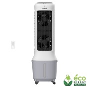 Rafraichisseur d'air DC 94 cm - Grille plastique - Réservoir 10L - Télécommande