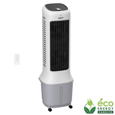 Rafraichisseur d'air DC 94 cm - Grille plastique - Réservoir 10L - Télécommande