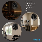 Ventilateur mural DC Pro 45cm avec télécommande - Noir