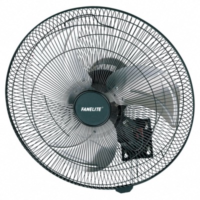 Ventilateur mural Pro 45 cm avec Cordons - Noir