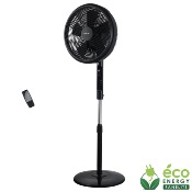 Ventilateur sur pied 40 cm - écran Led - Grille plastique - Tlcde - LF42-40R