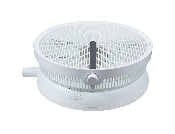 Ventilateur DC sur pied 40cm avec télécommande - Blanc