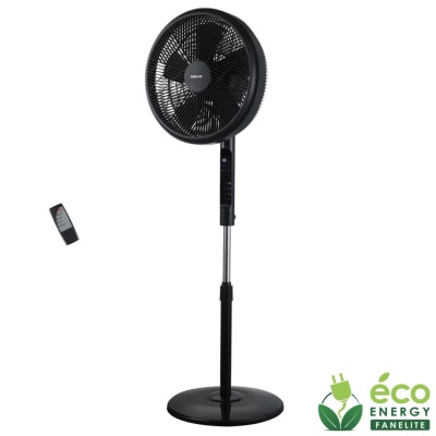 Ventilateur sur pied 40 cm - écran Led - Grille plastique - Tlcde - LF42-40R