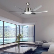 Exemple ventilateur avec télcommande, au plafond