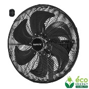 Ventilateur mural DC Pro 50 cm avec Télécommande - Noir