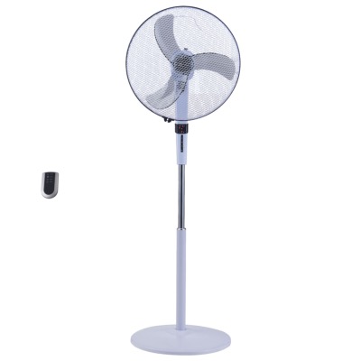 Ventilateur sur pied 40 cm - Blanc - Télécommande